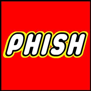 Sticker logo lego phish
